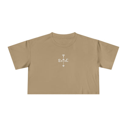 No Greater Love Crop Tee