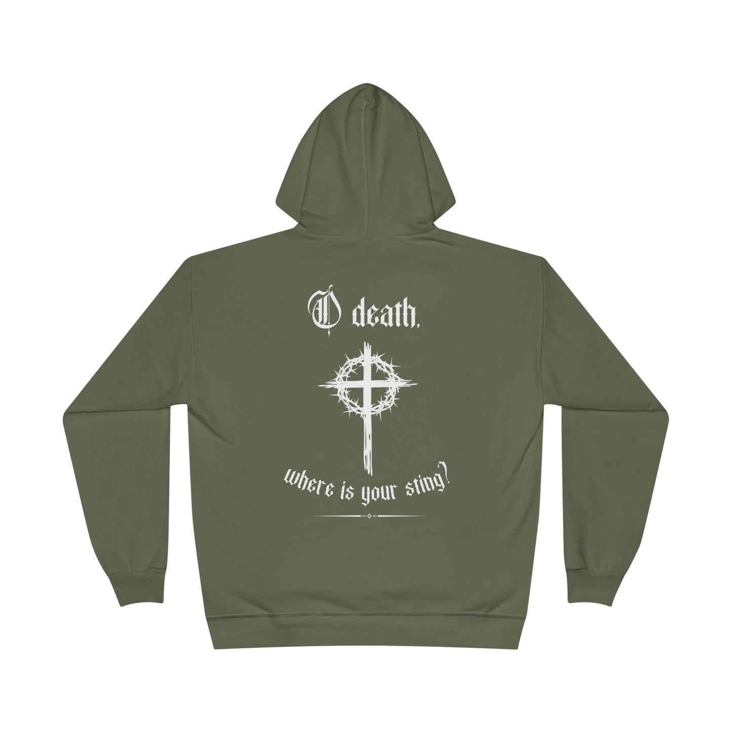 1 Corinthians 15:55 Hoodie