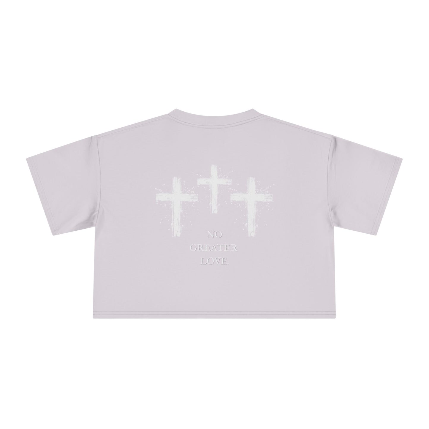 No Greater Love Crop Tee