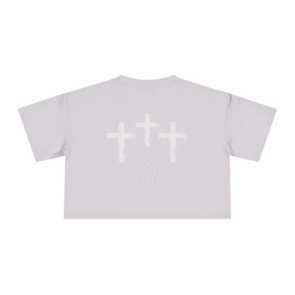 No Greater Love Crop Tee
