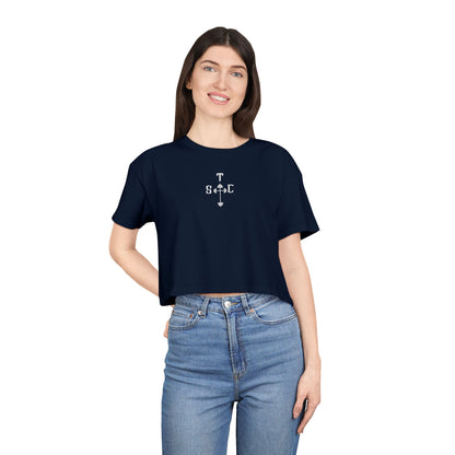 No Greater Love Crop Tee