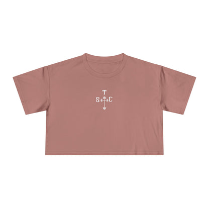 No Greater Love Crop Tee