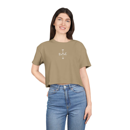 No Greater Love Crop Tee