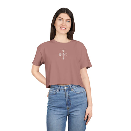 No Greater Love Crop Tee